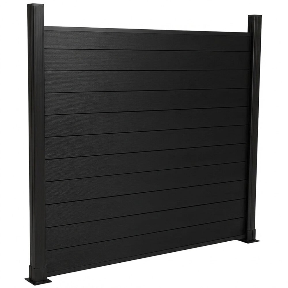 Black Aluminum Fence Wholesale Discounted Price - 72" x 72"