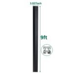 9ft extra heavy duty gate post 3.9 inches wide
