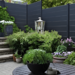 Black Aluminum Privacy Fence Panels And Gate