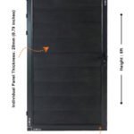 Single WPC fence gate in black color 3x6 ft durable composite garden gate