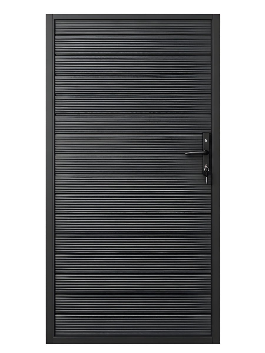 4x6 black aluminum privacy fence gate modern outdoor design
